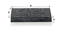 Cabin Air Filter CUK 2043