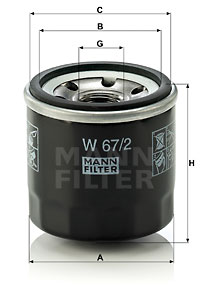 Oil Filter W 67/2