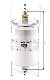 Fuel Filter WK 845