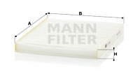 Cabin Air Filter CU 2129